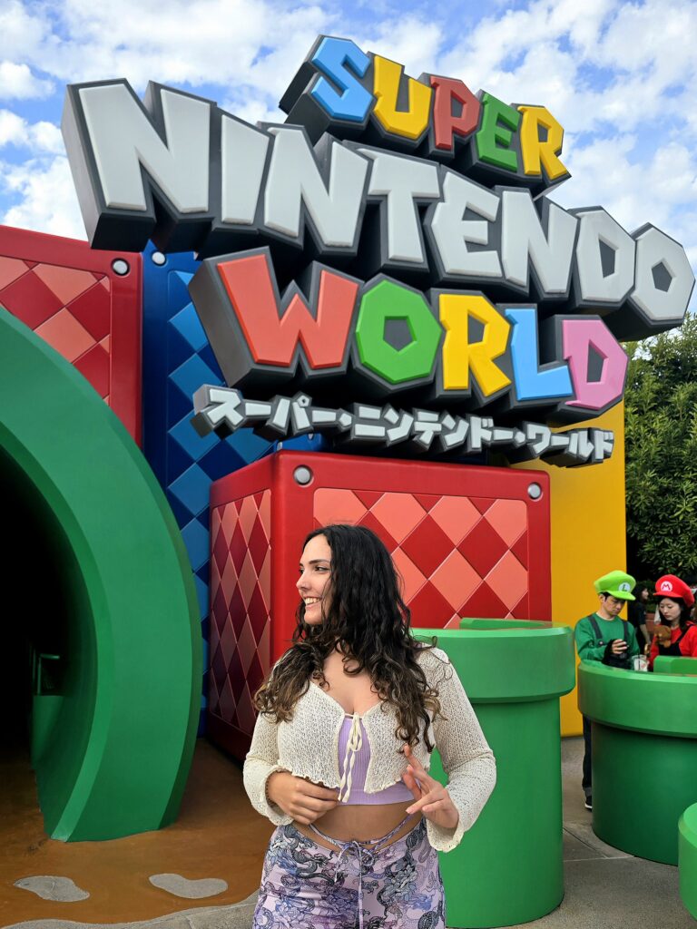 entrada a Super Nintendo World en Universal Studios Japan, ubicado en la ciudad de Osaka.