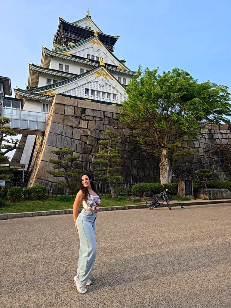 Castillo de Osaka (Osaka-jō), uno de los símbolos más famosos de la ciudad de Osaka y de todo Japón